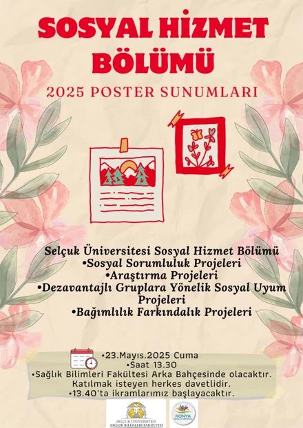 Sosyal Hizmet Bölümü Poster Sunumları